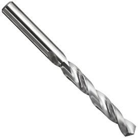 YG-1 D5413 Carbide Twist Jobber Drill Bit, Uncoated Finish, Straight Shank, Slow Spiral, 118 Degree, D Size, 31/128" Diameter x 3-1/4" Length (Pack of 1)