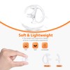 Zeadio Earmould Earpiece Earbud Earplug for Two-Way Radio Coil Tube