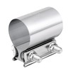 EVIL ENERGY 1.75 Inch Exhaust Clamp,1 3/4" Butt Joint Band