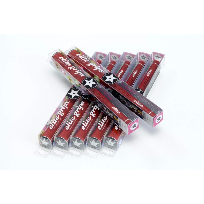 elitegrips Y360°s Air Golf Grips, 7 Piece Set, Classic Red,