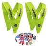 Eabdice 2 Pieces V-Shape Safety Vest, Luminous Vest, High Visibility