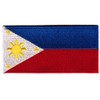 Cypress Collectibles - Philippines Flag Patch - Premium Embroidered Appliqué