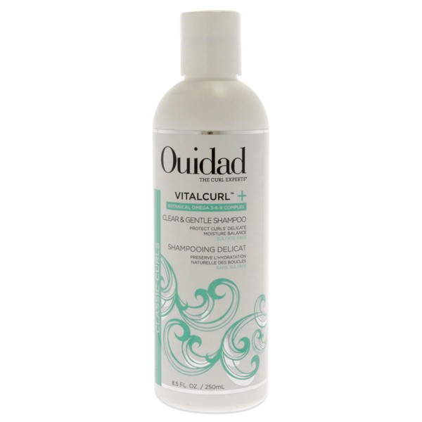 Ouidad VitalCurl Plus Clear and Gentle Shampoo For Unisex 8.5 oz Shampoo