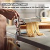 Sailnovo Pasta Maker Machine, 180 Roller Pasta Maker, 9 Adjustable