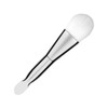 Generic Makeup Mask Brush Dual-head Applicator Tool for Facial Masks Serums Lightweight Skin-friendly Material for Women Silver