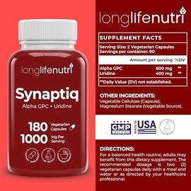 Longlifenutri Synaptiq 1000 Mg