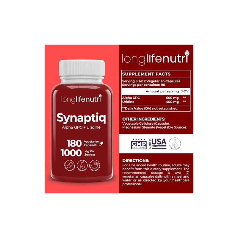 Longlifenutri Synaptiq 1000 Mg