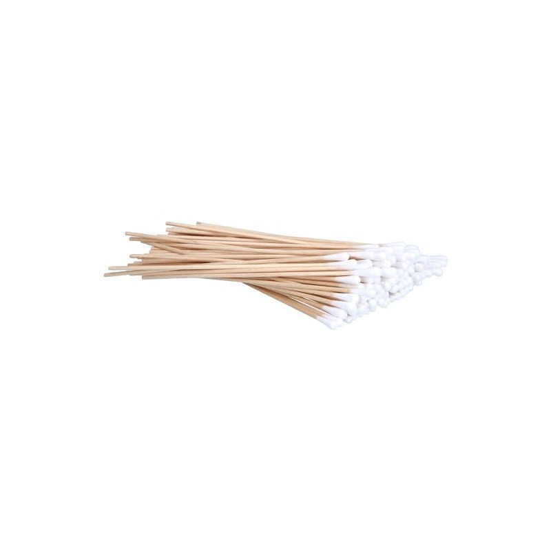 Wattestäbchen Holz Kleiner Kopf 15 cm