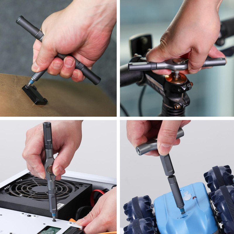 DYLIFE 24 in 1 Magnetic Screwdriver Set, DIY Ratchet Mini