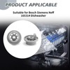 8Pcs Dishwasher Basket Wheels, 165314 Lower Basket Wheel Replacement for
