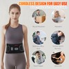 CUEHEAT Heated Waist Belt, Cordless Heating Pad for Low Back,
