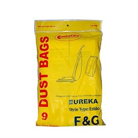 Eureka Style F & G Upright Envirocare 9 Paper Bags # 216-9, 216-9SW