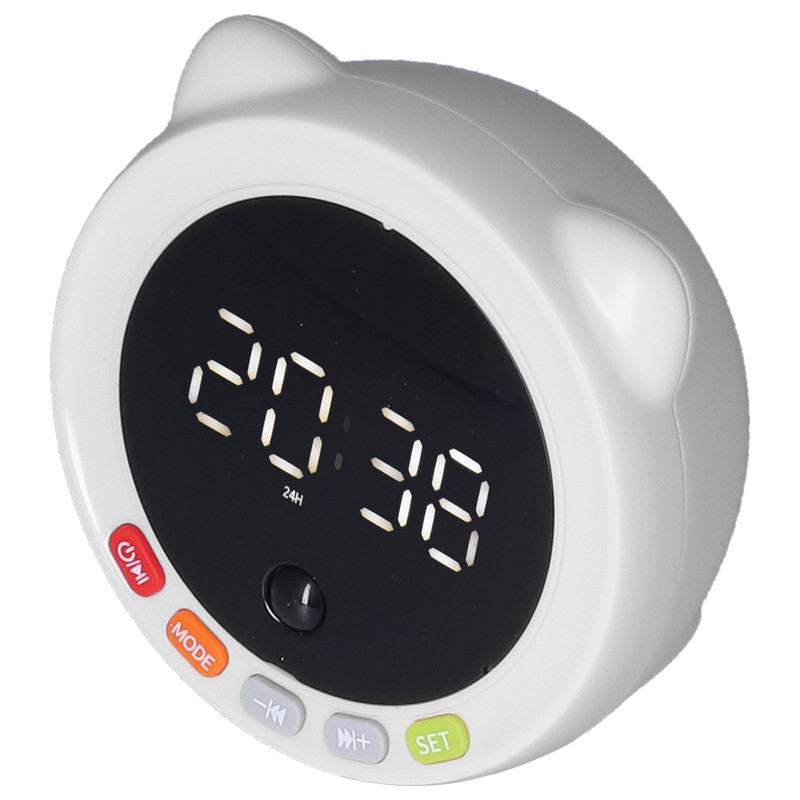 Multifunctional Bluetooth Alarm Clock Speaker Portable Digital Alarm Clock with