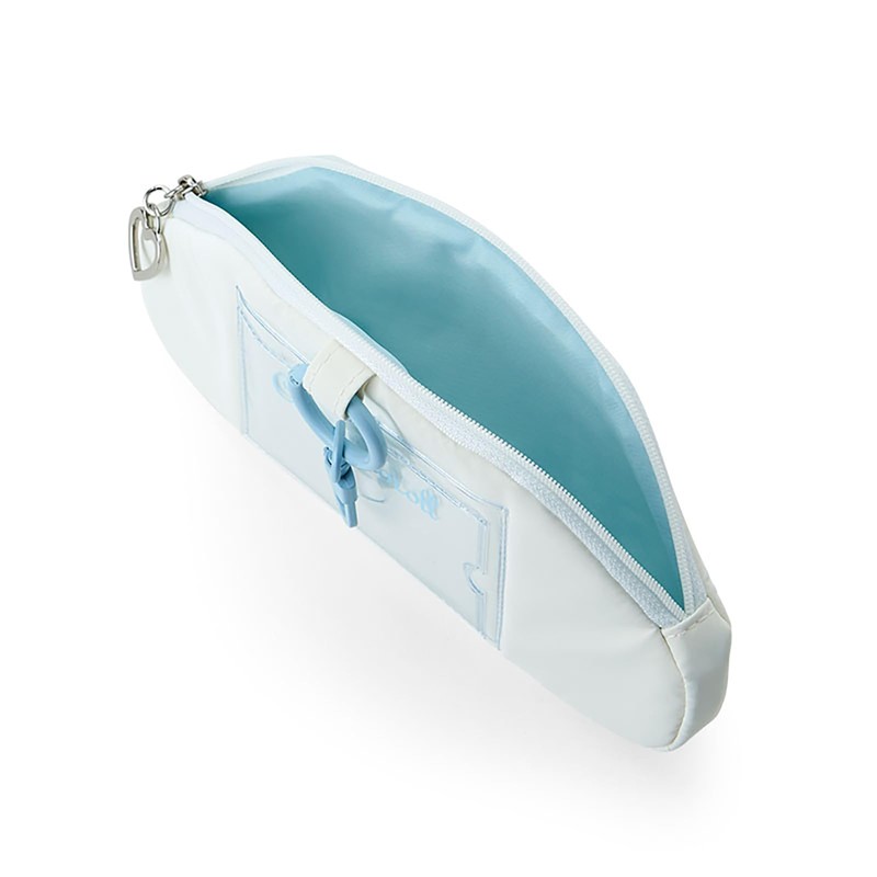 Sanrio Face-shaped Pass Case (Fluffy Puffy Winter) Cinnamoroll Commuter Pass