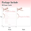 TRKAE Prayers for The Baby - Baby Shower Game Set,
