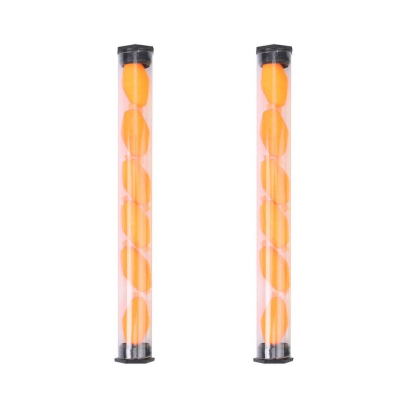 ANCLLO 6pcs Float Foam Olive Shape Indicators Fly Fishing Accessory,