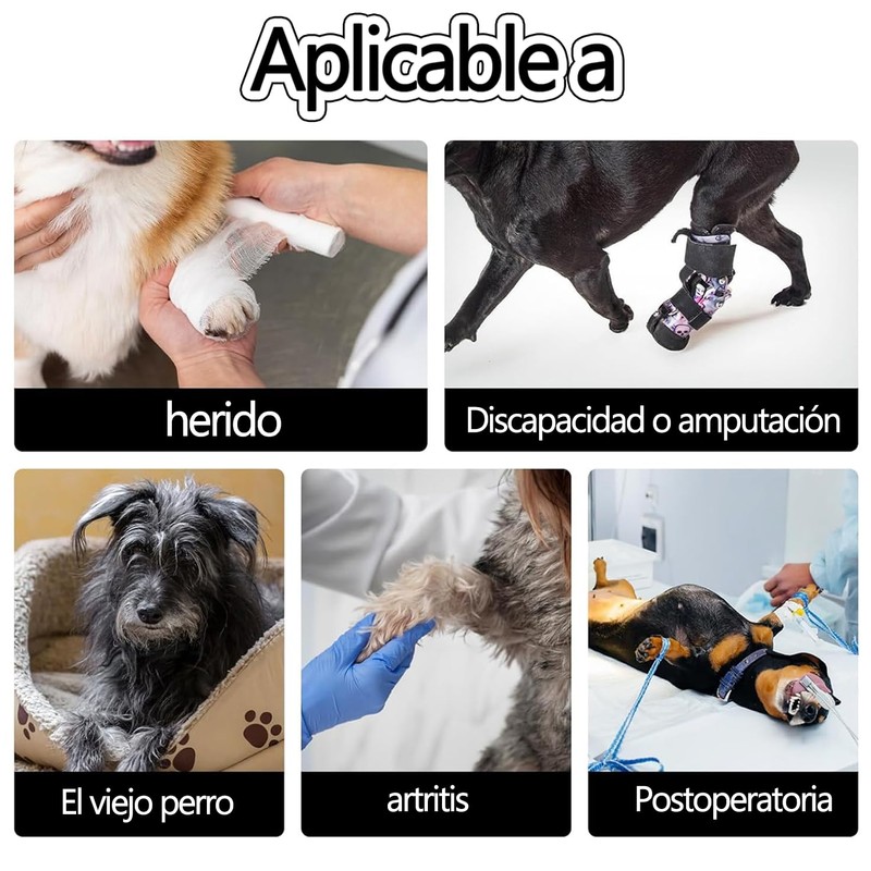 WEZCHUGHAOL Arnés de Elevación para Perro, Rear Support Harness, Arneses