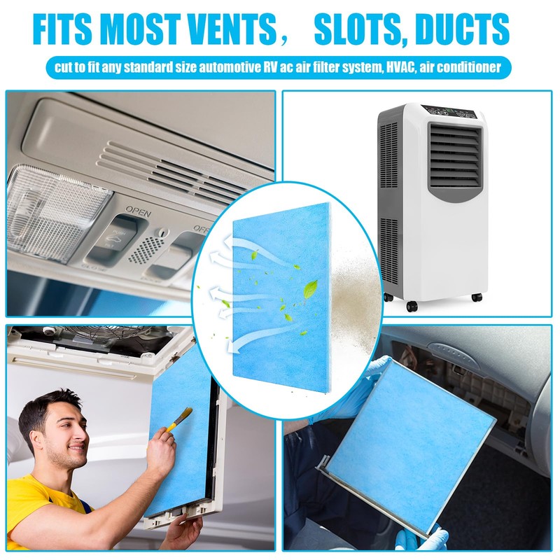 Frienda 20 x 91 Inch Merv 6 Reusable Air Vent