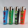 Clipper NEW Fluo Skulls series Clipper lighters set of 4