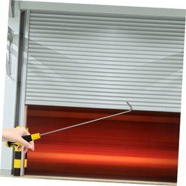Uonlytech Roller shutter hook drain cover hooks manhole hook tool lifting hooks manhole cover lifter wheel puller manhole cover lifting hook butchers hook Sliding doors steel Tie rod