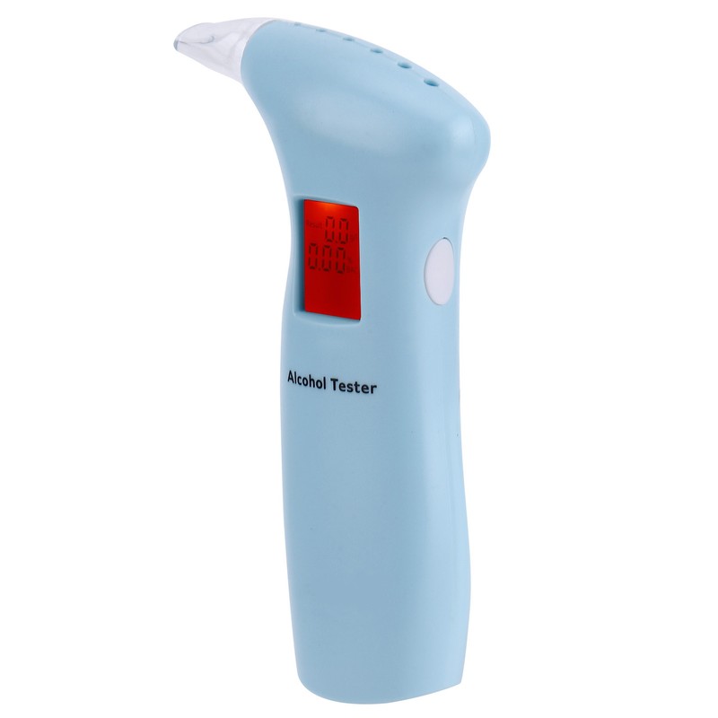 Breath Liquor Tester Driver Drunk Detector Wine Analyzer with LCD