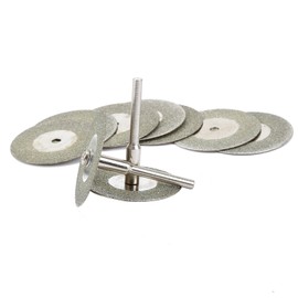 12 Pieces 1 Set Cut-off Wheel Polishing Cutter Rotary Cutting Blade Disc Mini Electric Grinder Diameter 30mm