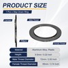 PATIKIL Step-Up Ring Adapter 72mm to 95mm, Filter Step-up Rings