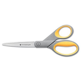 Westcott 13529 Titanium Bonded Scissors, 8-Inch Straight