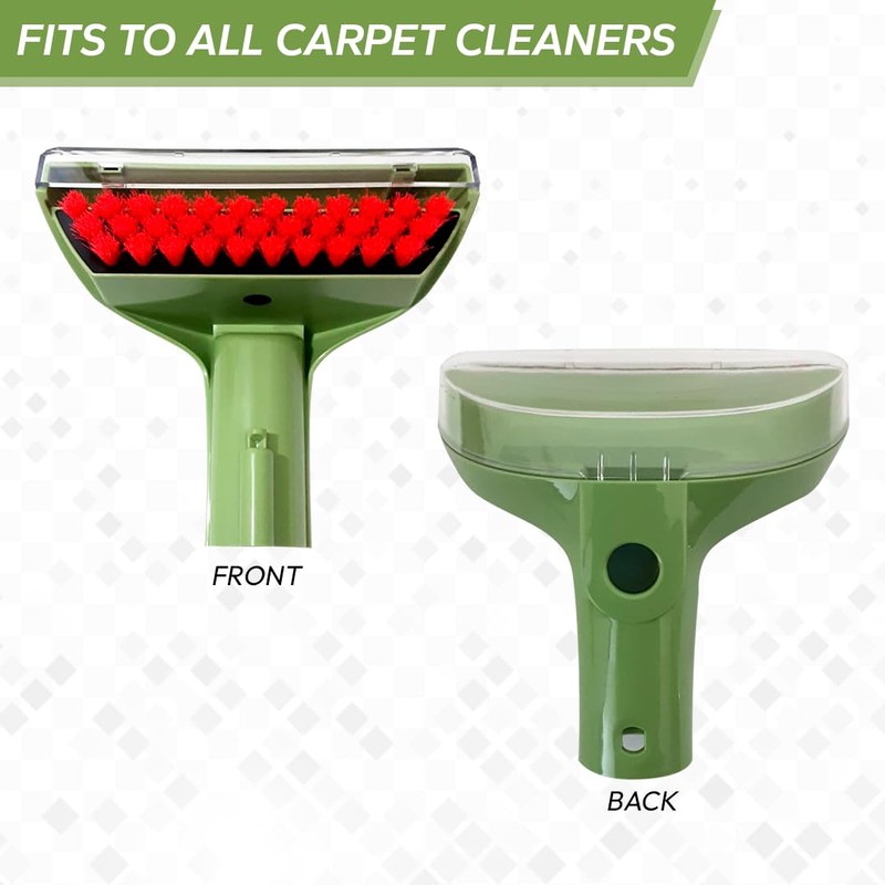 Replacement Green 6" Tough Stain Brush Tool With Removable Nozzle