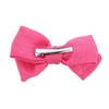 Burlap Bow 5 inch for Women and Girls- Coral