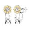 LAZA 925 Sterling Silver Stud Earrings for Women Cat and