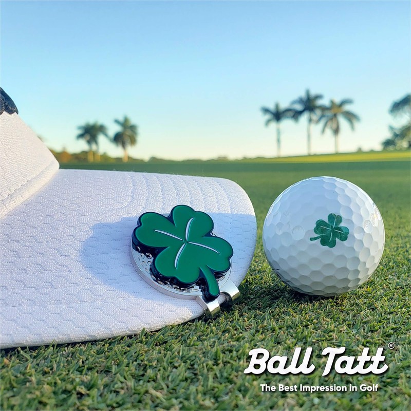 Ball Tatt - Golf Ball Stamper, Self-Inking Golf Ball Stamp,