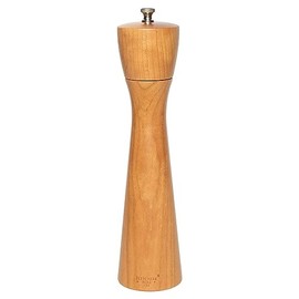 Fletchers' Mill Tronco Pepper Mill, Cherry - 10 Inch, Adjustable Coarseness Fine to Coarse, MADE IN U.S.A.