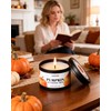 AOOVOO Fall Candle Set - 4 Pack Scented Candles for