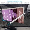 KLFVB Clear Backpack Heavy Duty, 3PCS See Through School Bag