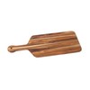 Lipper International Teak Wood Edge Grain Kitchen Paddle Board for