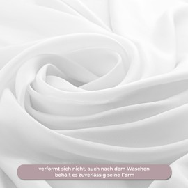 Cotton Flat Sheet for Single or Double Bed 100 x 200 cm – Flat Bed Sheets for Single Double Beds or Sofa Ideal for Adults and Children Bed Sheets with Oeko-Tex Certified 100 x 200 cm White