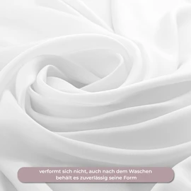 Cotton Flat Sheet for Single or Double Bed 100 x 200 cm – Flat Bed Sheets for Single Double Beds or Sofa Ideal for Adults and Children Bed Sheets with Oeko-Tex Certified 100 x 200 cm White