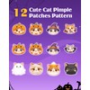 Halloween Cute Cat Acne Pimple Patches for Face, Hydrocolloid