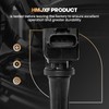HMJXF Ignition Coil UF656 PE2018100A (Set of 1) Compatible with
