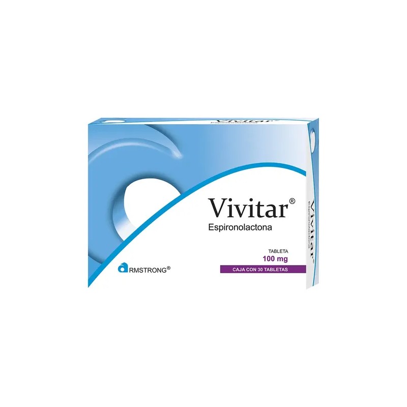 Vivitar Tableta 100 Mg, 30 Tabletas