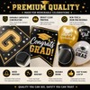 2026 Graduation Decorations Set, Gold and Black Party Supplies -