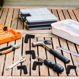 BESPORTBLE 30pcs Plastic Right Angle Elbow Connectors for Canopy Tent Replacement Parts Outdoor Pole Adapter Sturdy Tent Rod Connectors Plastic Tent Fittings for Camping