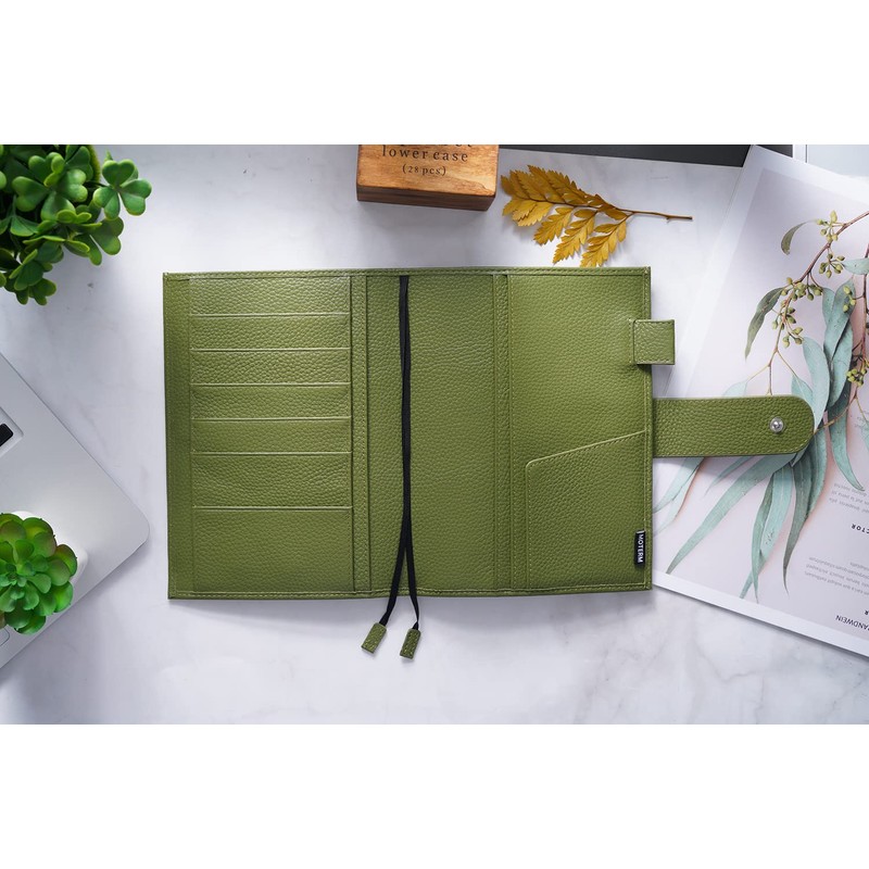 Moterm Leather Cover for Stalogy B6 - with Back Pocket,
