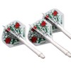 Cuesoul flights ak5 standard m dartboard skull hand white