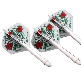 Cuesoul flights ak5 standard m dartboard skull hand white