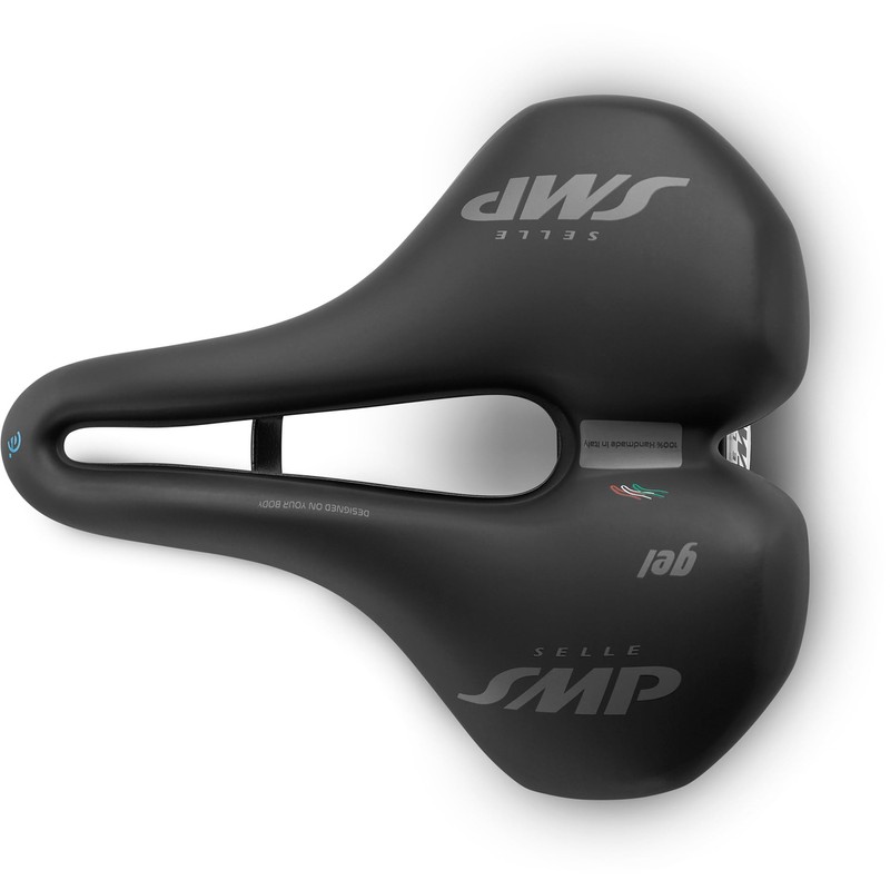Smp Unisex - Adult E-City Gel Saddle, Selle, Multi-Colour, One