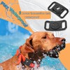 [2 Pack] Waterproof AirTag Dog Collar Holder Case, Silicone Full-Body