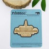 Printtoo Christiansborg Denmark Engraved Wooden Fridge Magnet Souvenir Gift