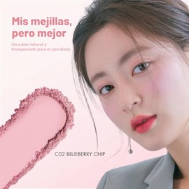 Better Than Cheek - C02 Blueberry Chip by Rom&nd for Women - 0.14 oz Blush
